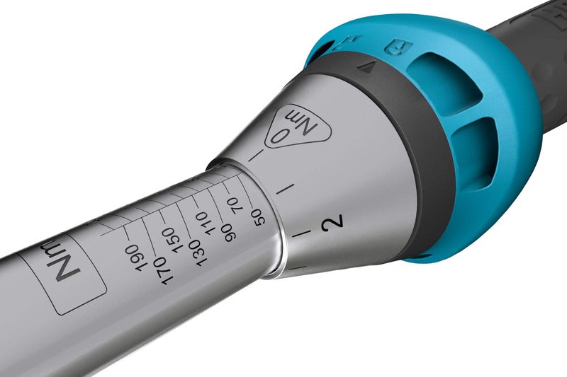 HAZET torque wrench 5120-3CT 10-60Nm  output: square 12.5 mm  1/2 inch  tolerance: 3%  30 teeth  operating angle 12 degrees I user-friendly compact reversible ratchet especially for commercial - Image 3